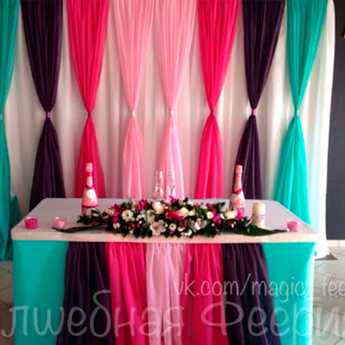 Оформление свадеб Волшебная Феерия Декор